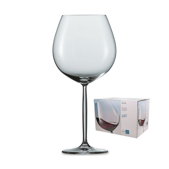 Набор бокалов для Бургундии(Burgundy) 840 мл, 6 шт., серия Diva, Schott Zwiesel