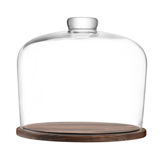 Блюдо со стеклянным куполом City D32 см, LSA International