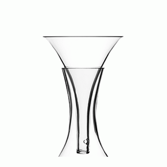 Воронка для декантера Vulkanos, D11 см, H16 см, стекло, Stolzle