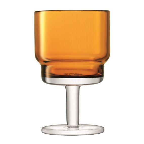 Набор из 2 бокалов для вина Utility, 220 мл, охра, LSA International