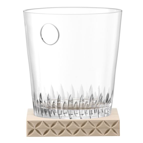 Ведёрко для льда на подставке из ясеня Tatra, LSA International