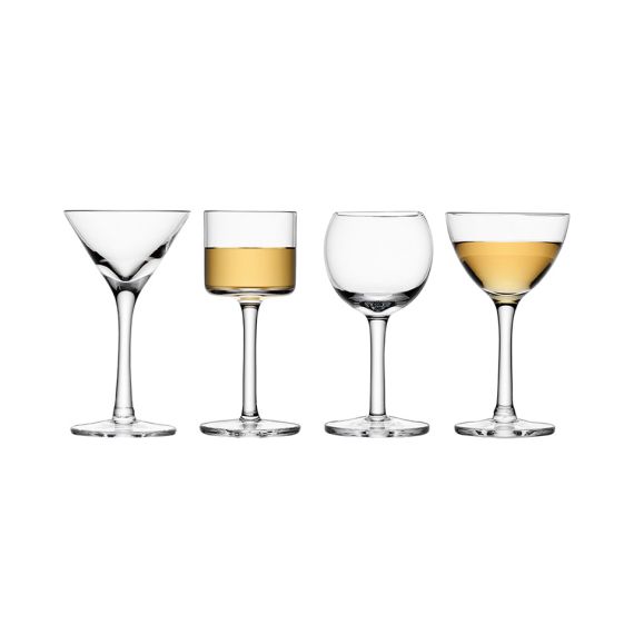 Набор из 4 бокалов для ликёра LuLu 50-54 мл, LSA International