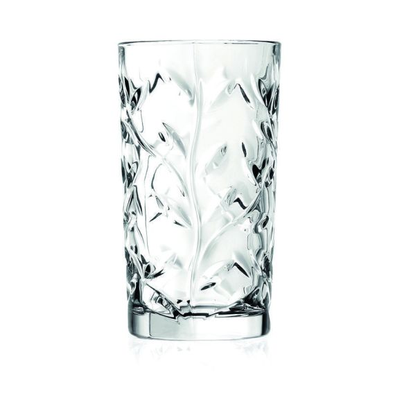 Набор из 6-ти стаканов Хайбол RCR Style Laurus 360 мл, хрустальное стекло, Италия