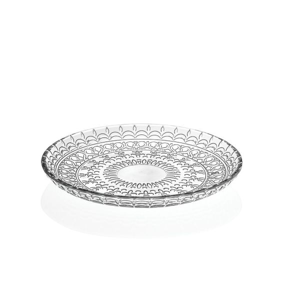 Тарелка-салатник RCR Medici d 21 см, стекло, Италия