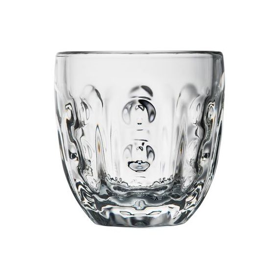 Набор из 6-ти стаканов для эспрессо 100 мл, h 6,3 см, d 6,2 см, серия TROQUET GEOMETRIQUE, La Rochere