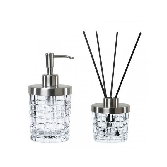 NACHTMANN SPA SQUARE - Набор из диспенсера 345 мл и диффузора с 8 палочками 89 мл