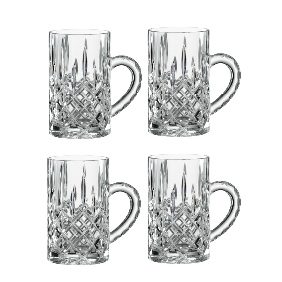 Набор из 4 кружек для горячих напитков HOT BEVERAGES, 250 мл, хрустальное стекло, Nachtmann