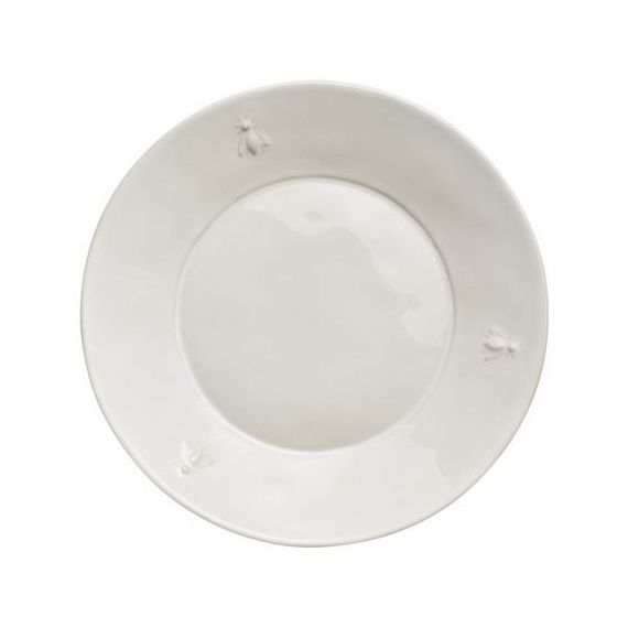 Набор из 4-х тарелок d 21,4 см, керамика, цвет молочный, серия CERAMIQUE ABEILLE, La Rochere