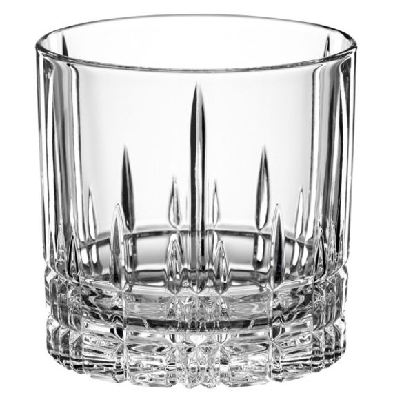 Набор из 12-ти стаканов для виски Double Old Fashioned, 368 мл, прозрачный, бессвинцовый хрусталь, серия Perfect, Spiegelau