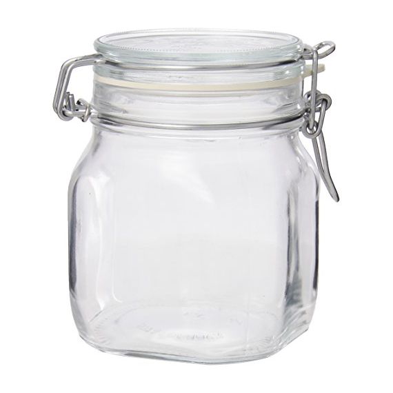 Банка для консервирования с клипсой 750 мл, стекло, серия FIDO, Bormioli Rocco