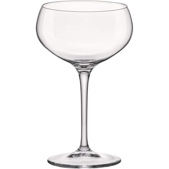 Набор из 4-х фужеров для шампанского 305 мл, хрустальное стекло, серия SPAZIO, Bormioli Rocco