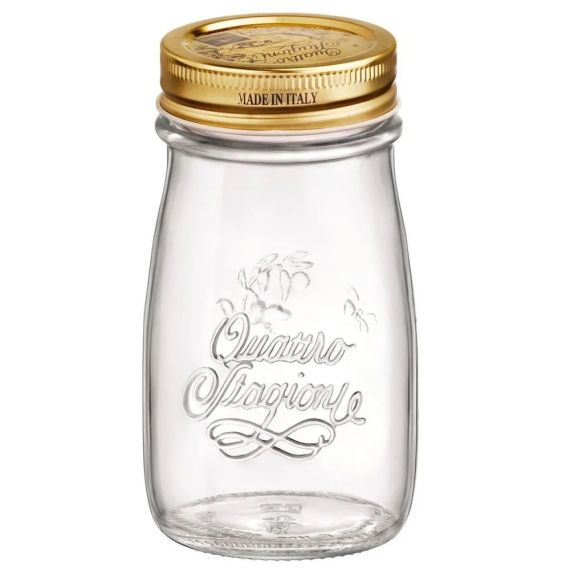 Бутылка с винтовой крышкой 200 мл, стекло, серия QUATTRO Stagioni, 365641MDE121990, Bormioli Rocco