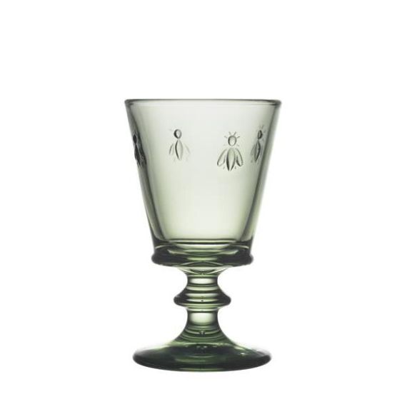 Набор из 6-ти бокалов для вина 240 мл,  h 14,1 см, d 8,5 см, серия ABEILLE VERT PROVENCE, La Rochere