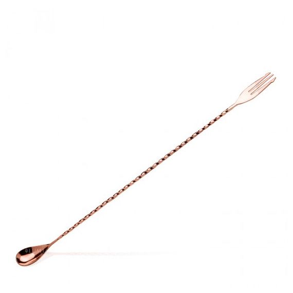 Ложка барная Trident, L40 мм, нержавеющая сталь, цвет медный, Lumian