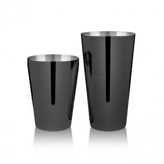 Бостонский шейкер Yokai, 750 мл, D90 мм, H255 мм, нержавеющая сталь, цвет черный, Lumian