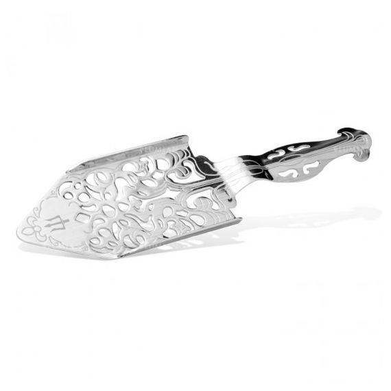 Ложка для биттера, L150 мм, W35 мм, хромированная сталь, цвет черный, Lumian