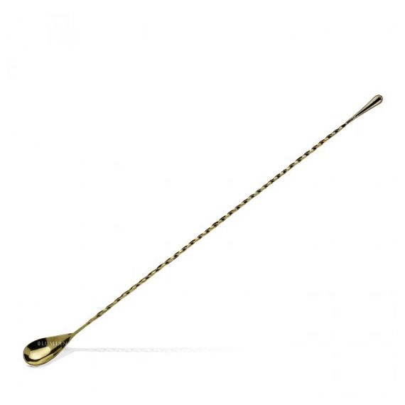 Ложка барная Тeardrop, L40 мм, нержавеющая сталь, цвет бронзовый, Lumian