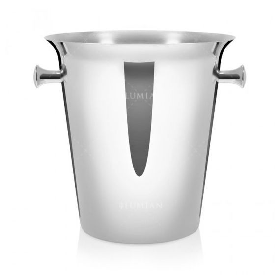 Ведерко для шампанского, 5 л, D210, H225 мм, нержавеющая сталь, Lumian