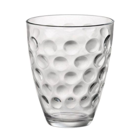 Набор из 6-ти стаканов 390 мл, хрустальное стекло, серия Dots, Bormioli Rocco
