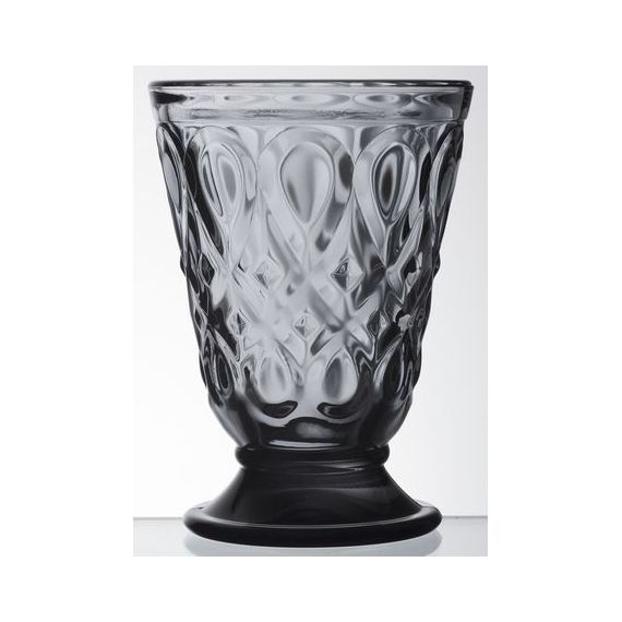 Набор из 6-ти стаканов на ножке, 200 мл, h 11,3 см, d 8 см, серия LYONNAIS anthracite, La Rochere