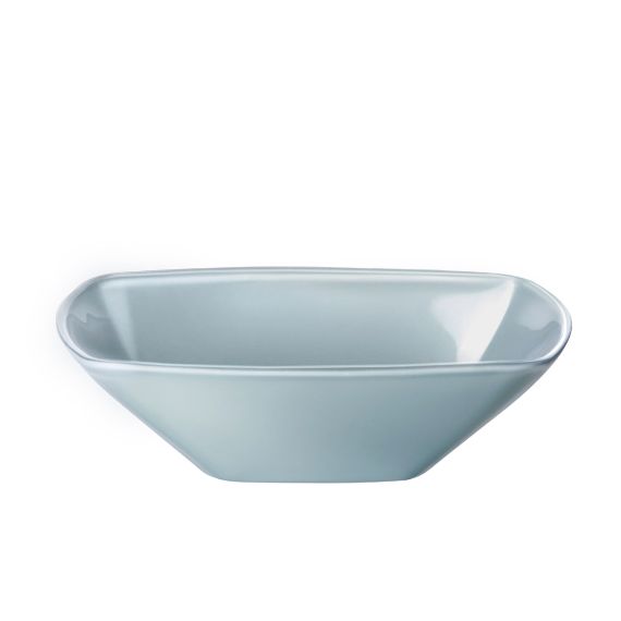 Тарелка суповая 18x18 см, стекло, серия ECLISSI AZZURO, Bormioli Rocco