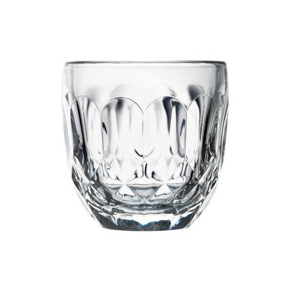 Набор из 6-ти стаканов для эспрессо 100 мл, h 6,3 см, d 6,2 см, серия TROQUET FACETTES, La Rochere