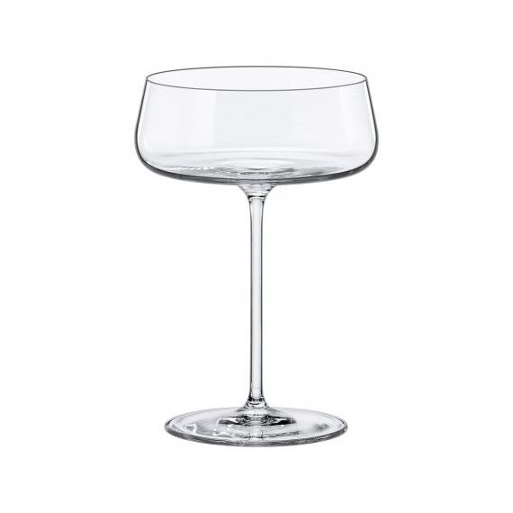 Бокал-блюдце для шампанского Mode 425мл; 1 шт, D=12,H=17см, Rona