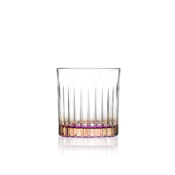 Набор из 6-ти стаканов Олд фэшн RCR Style Gipsy оранжевый 360 мл, Италия