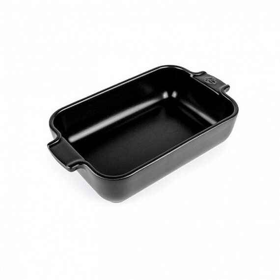 Форма для запекания прямоугольная SATIN BLACK 850 мл, 22 х 12 см, H4,5 см, черный, Peugeot