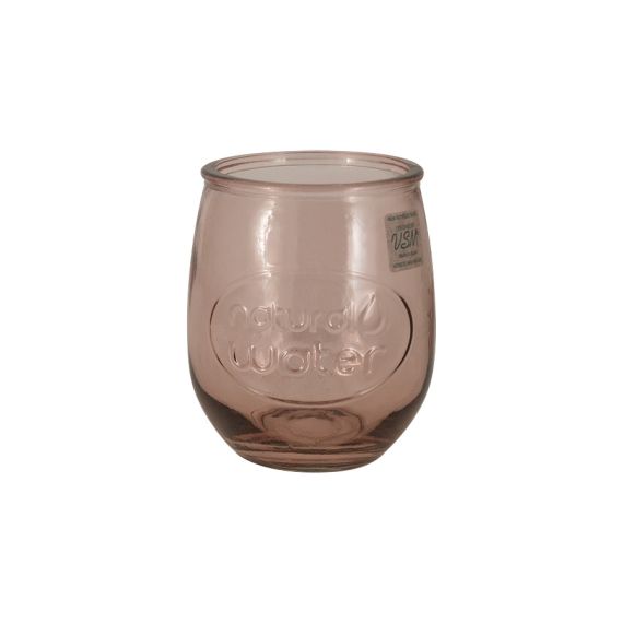 Набор из 6-ти стаканов Natural Water, розовый, 0,4 л, SAN MIGUEL