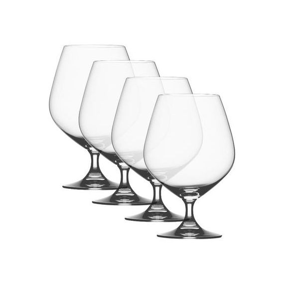 НАБОР БОКАЛОВ ДЛЯ БРЕНДИ, 558 МЛ, 4 ШТ., БЕССВИНЦОВЫЙ ХРУСТАЛЬ, СЕРИЯ VINO GRANDE, SPIEGELAU
