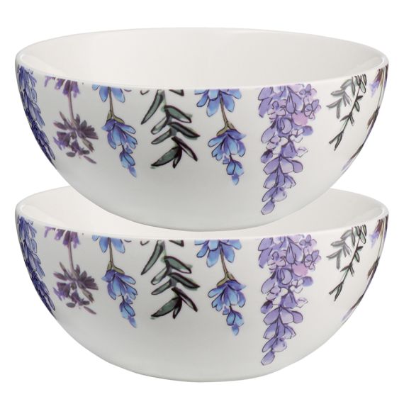 Набор салатников Floral, ?15 см, 2 шт., Liberty Jones