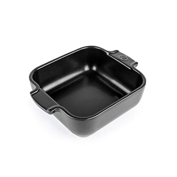 Форма для запекания квадратная SATIN BLACK 1,1 л, 21 см, H5,4 см, черный, Peugeot