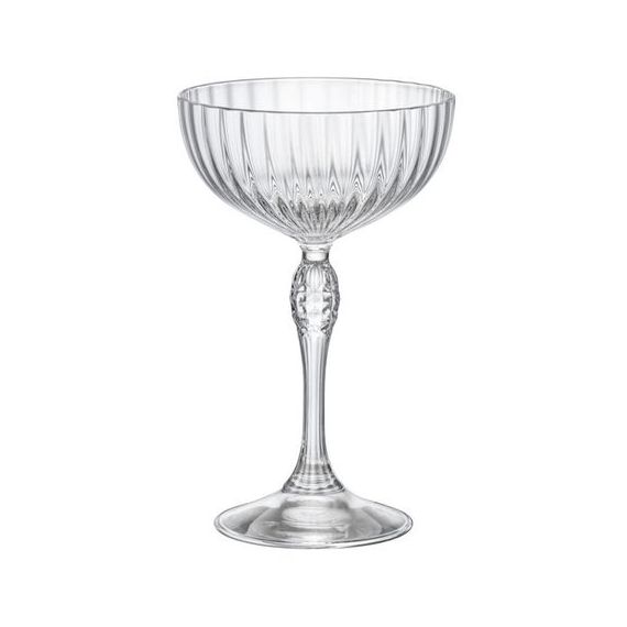 Набор из 6-ти бокалов для коктейля 220 мл, хрустальное стекло, серия AMERICA'20s, Bormioli Rocco