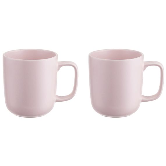 Набор кружек Simplicity, 410 мл, розовые, 2 шт., Liberty Jones