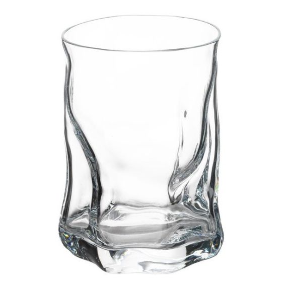 Набор из 6-ти низких стаканов 300 мл, стекло, серия SORGENTE, 340420CAA021990-6, Bormioli Rocco