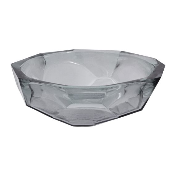 Ваза для фруктов Origami, серая, 25 см, SAN MIGUEL