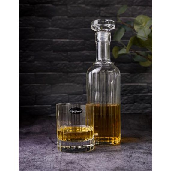 Набор из графина с пробкой 700 мл и 4 стаканов Олд Фэшн 340 мл, серия Bach, Luigi Bormioli