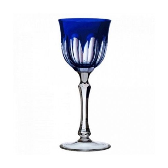 Фужер синий 220 мл, серия LORELEY, AJKA CRYSTAL