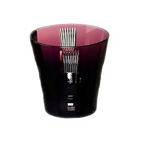 Стакан низкий  аметист 270 мл, серия RETRO BLACK, AJKA CRYSTAL