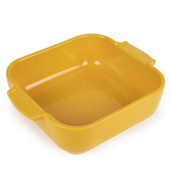 Форма для запекания квадратная SAFFRON YELLOW 2,7 л, 28 см, желтый, Peugeot