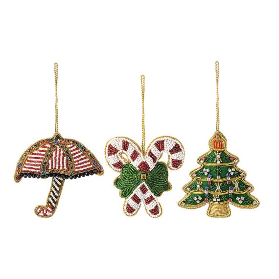 Набор ёлочных украшений Christmas blink из коллекции New Year Essential, 3 шт., Tkano