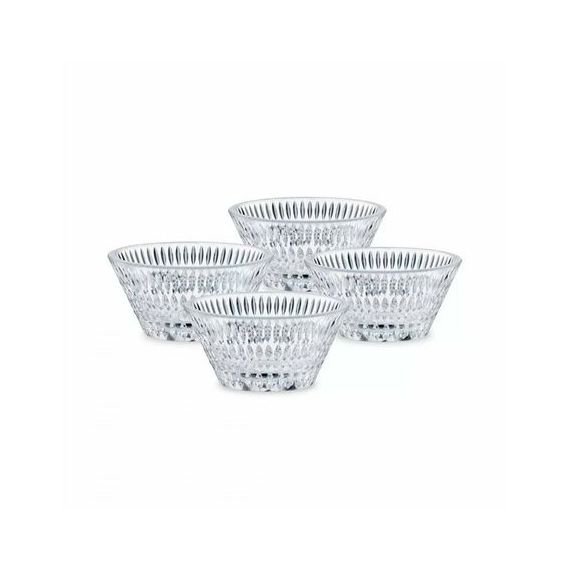 Набор салатников, 4 шт., 190 мл., диаметр 11 см, Ethno, хрустальное стекло, Nachtmann