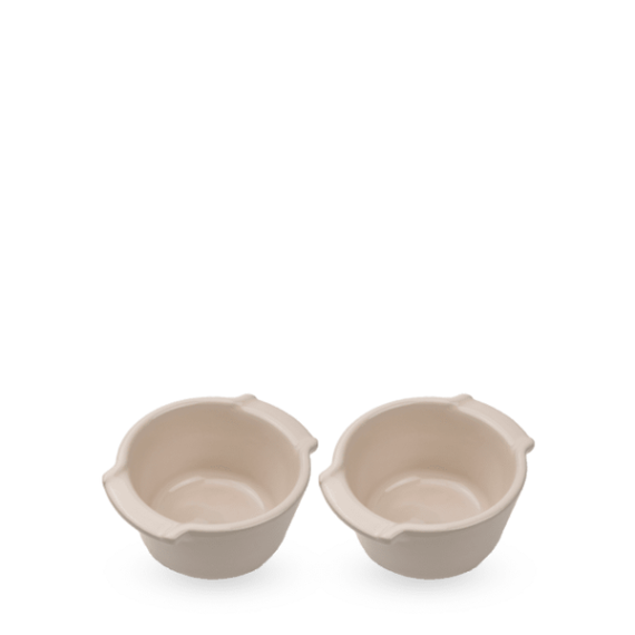 Набор из 2 форм 200 мл H=5,6см, D=11см, экрю, RAMEKINS DUO, Peugeot
