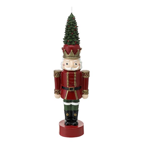 Свеча декоративная Nutcracker из коллекции New Year Essential, 25,5 см, Tkano
