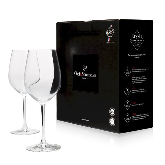 Набор бокалов для вина Sequence, 2 шт, 350 мл, Chef&Sommelier