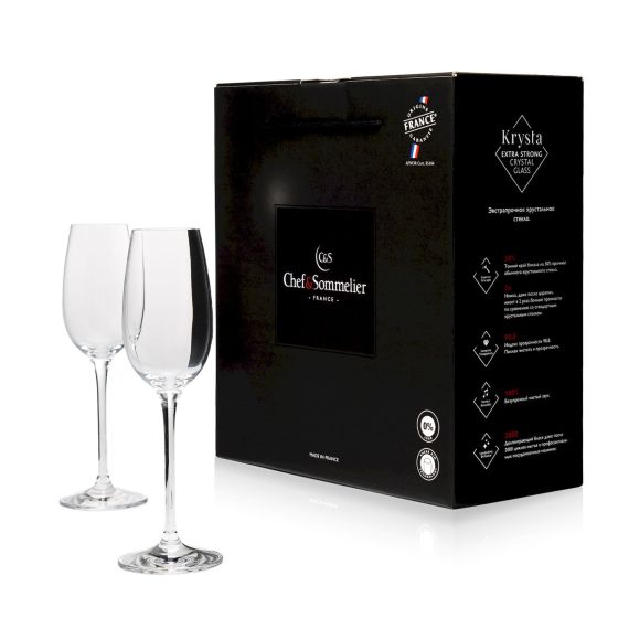 Набор рюмок Spirits, 2 шт, 120 мл, D60 мм, H190 мм, Chef&Sommelier