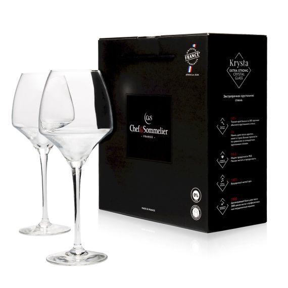 Набор бокалов для вина "Open Up", 2 шт, 410 мл, D63/89 мм, H231 мм, Chef&Sommelier