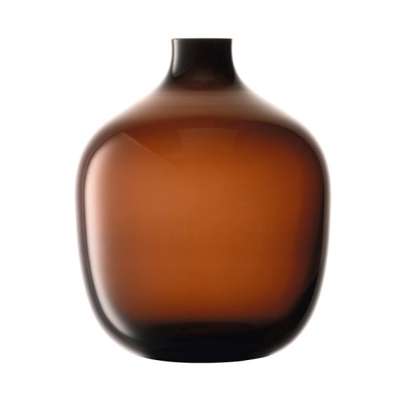 Ваза Vessel, 18 см, коричневая, LSA International