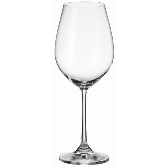 Набор из 6-ти бокалов для красного вина COLUMBA, 650 мл, Crystal Bohemia